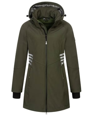 Chaqueta Softshell Mujer Arctic Seven AS-305 – Larga, Impermeable, Reflectante