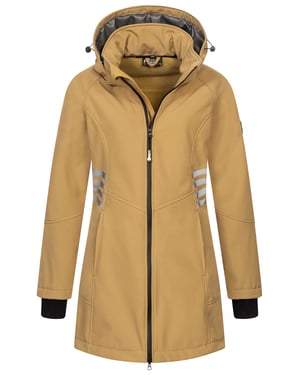 Chaqueta Softshell Mujer Arctic Seven AS-305 – Larga, Impermeable, Reflectante