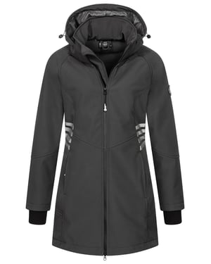 Chaqueta Softshell Mujer Arctic Seven AS-305 – Larga, Impermeable, Reflectante