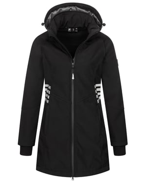 Chaqueta Softshell Mujer Arctic Seven AS-305 – Larga, Impermeable, Reflectante