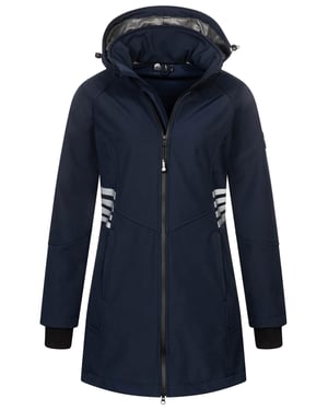 Chaqueta Softshell Mujer Arctic Seven AS-305 – Larga, Impermeable, Reflectante