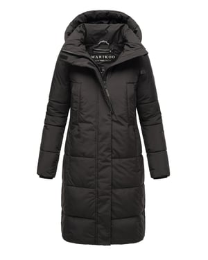 Marikoo chaqueta de invierno Laryaa mujer – larga, cálida y elegante