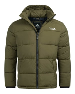 Chaqueta Acolchada de Invierno Hombre Arctic Seven AS-333 – Cálida, Deportiva, Repelente al Agua