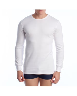 Camiseta Térmica Algodón Manga Larga A0258 para Hombre