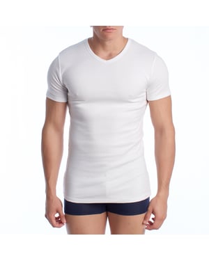 Camiseta Térmica Algodón Manga Corta A0255 para Hombre