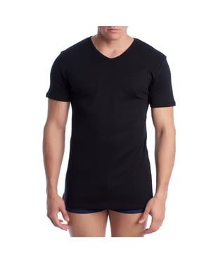 Camiseta Térmica Algodón Manga Corta A0255 para Hombre