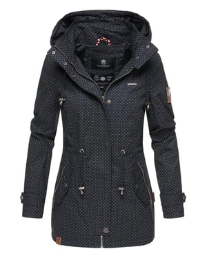 Chaqueta ligera de entretiempo Marikoo para mujer con capucha desmontable