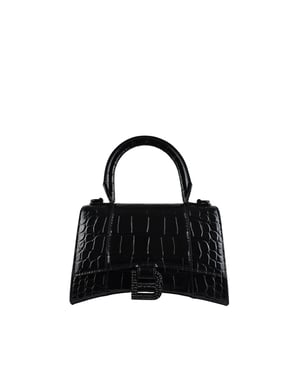 Balenciaga Bolso reloj de arena Negro