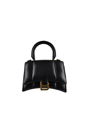 Balenciaga Bolso reloj de arena Negro