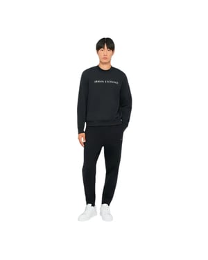 Sudadera Armani Exchange para hombre azul oscuro