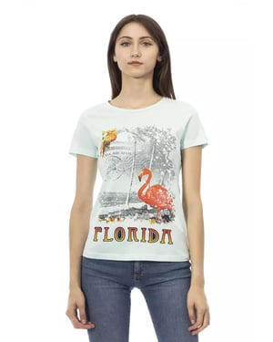 Camiseta Casual Florida Flamingo