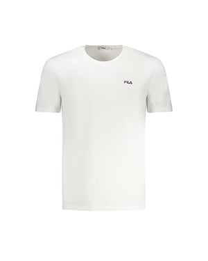 Camiseta Esencial de Manga Corta con Cuello Redondo