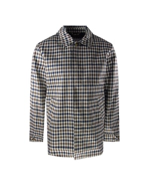 Chaqueta Aquascutum Active Iconic Caban Club Check