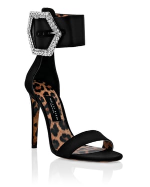 Bombas Peep-Toe Iconic Plein