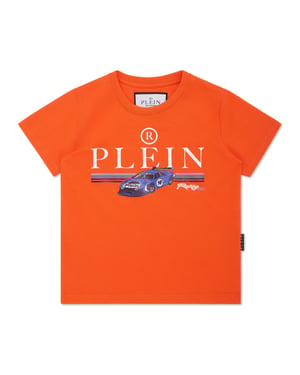 Jersey T-Shirt Round Neck Ss Cars Racing