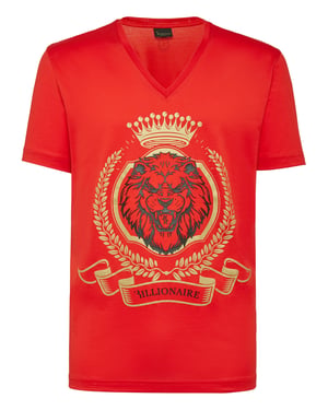 Camiseta Cuello Pico Lion
