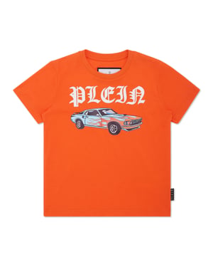 Jersey T-Shirt Round Neck Ss Cars Racing