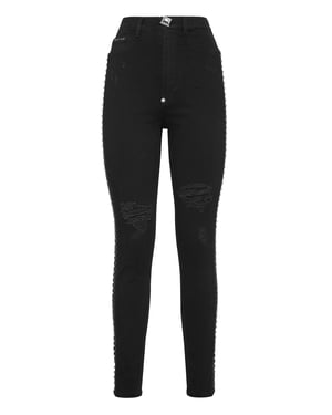 Jegging De Cintura Alta