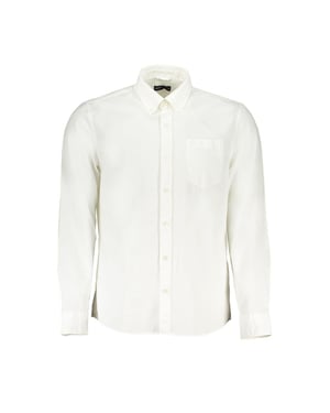 Camisa Oxford de manga larga