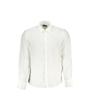 Camisa de lino ajuste clásico
