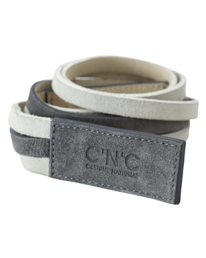 Cinturón de Ante Bicolor