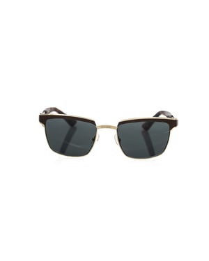 Gafas de sol cuadradas con marco de cuero