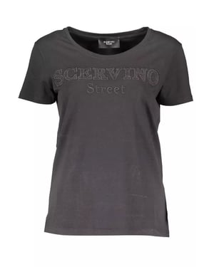 Camiseta con Logo Bordado