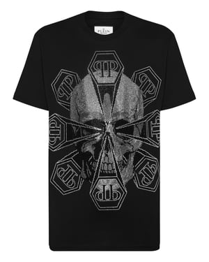 Camiseta Cuello Redondo Skull