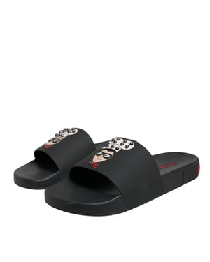 Sandalias de piscina con estampado de dibujos animados