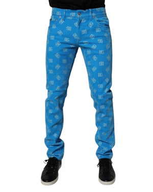 Jeans de Pierna Recta con Logo Impreso