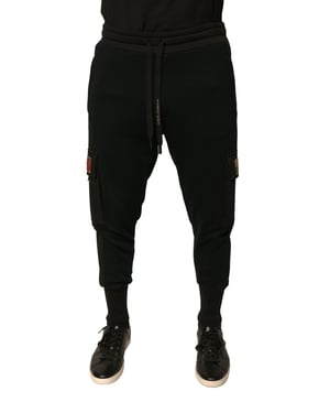 Joggers Negros Cargo Estilo Casual