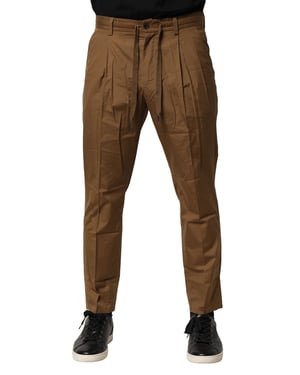 Pantalones Casual de Algodón de Corte Relaxed Fit