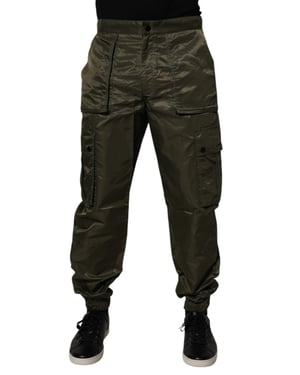 Pantalones Cargo Con Múltiples Bolsillos