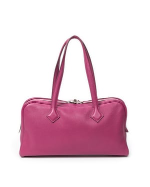 Hermès Victoria Elan  en Rosa Tosca Piel de becerro