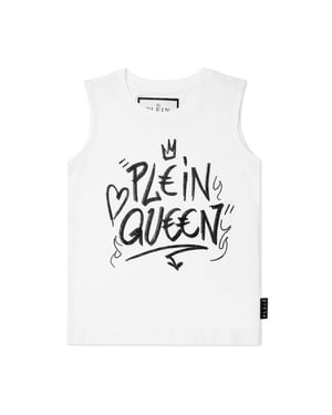 Sleeveless T-Shirt Sexy Pure Crystal
