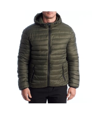 Chaqueta de Hombre Acolchada con Capucha US42127019