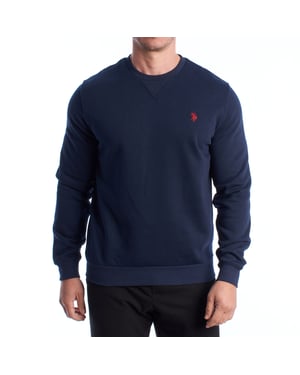 Sudadera Hombre Afelpada de Cuello Redondo US42187035