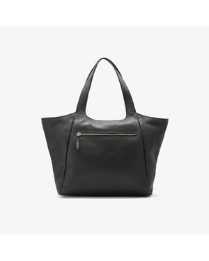 Bolso Tote de Día de Piel Negra
