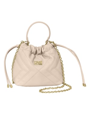 Bolso Mujer de Mano Bombonera con Correa de Cadena CCHB0203