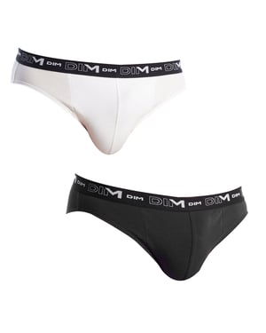 Pack-2 Slips Hombre Dim Cotton Streech