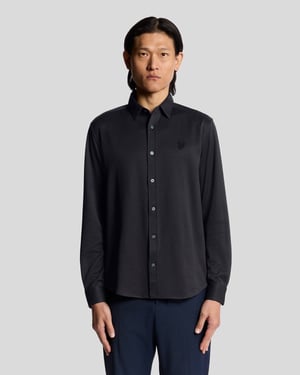 Camisa de Jacquard Bicolor