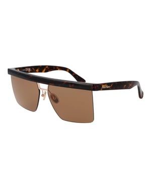 Gafas de sol de plástico marrón