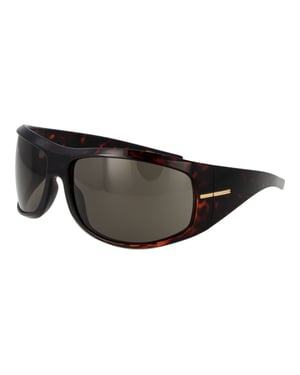 Gafas de sol de gran tamaño con escudo
