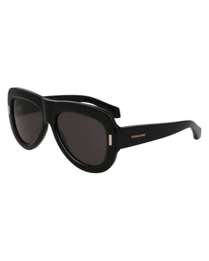Gafas de sol de acetato negro