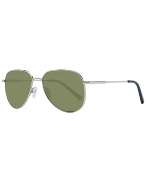 Gafas de sol de metal dorado