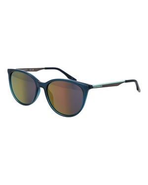 Gafas de sol metálicas turquesas