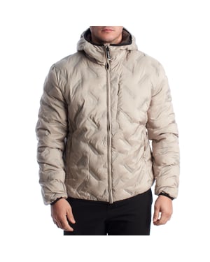 Chaqueta de Hombre Acolchada con Capucha US40127001