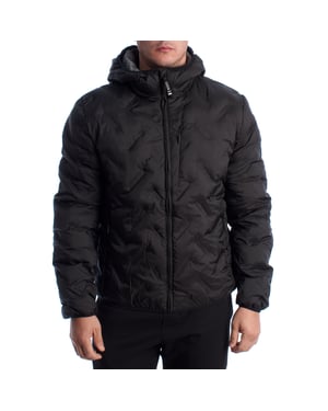 Chaqueta acolchada con capucha para hombres US40127001