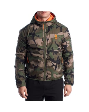 Chaqueta de Forro Polar Reversible y a Prueba de Viento para Hombre US40126001
