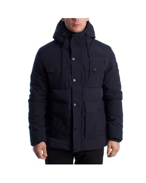 Chaqueta de parka acolchada para hombre con capucha US40127016